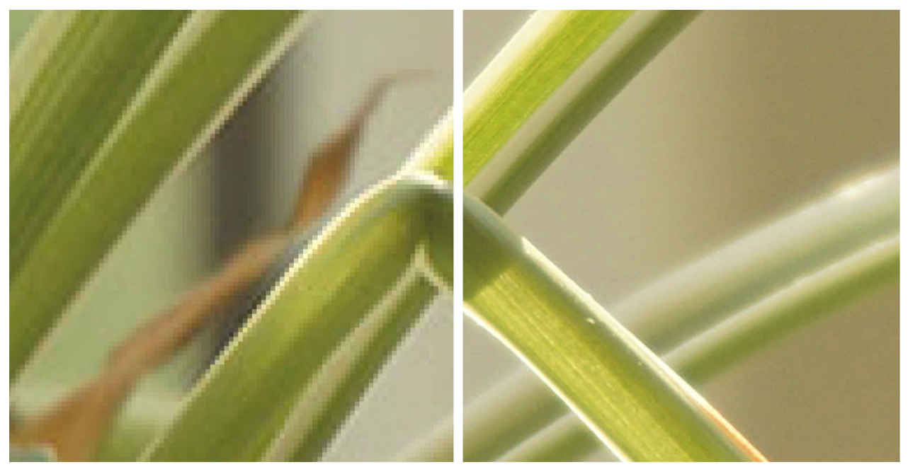 Différence de résolution